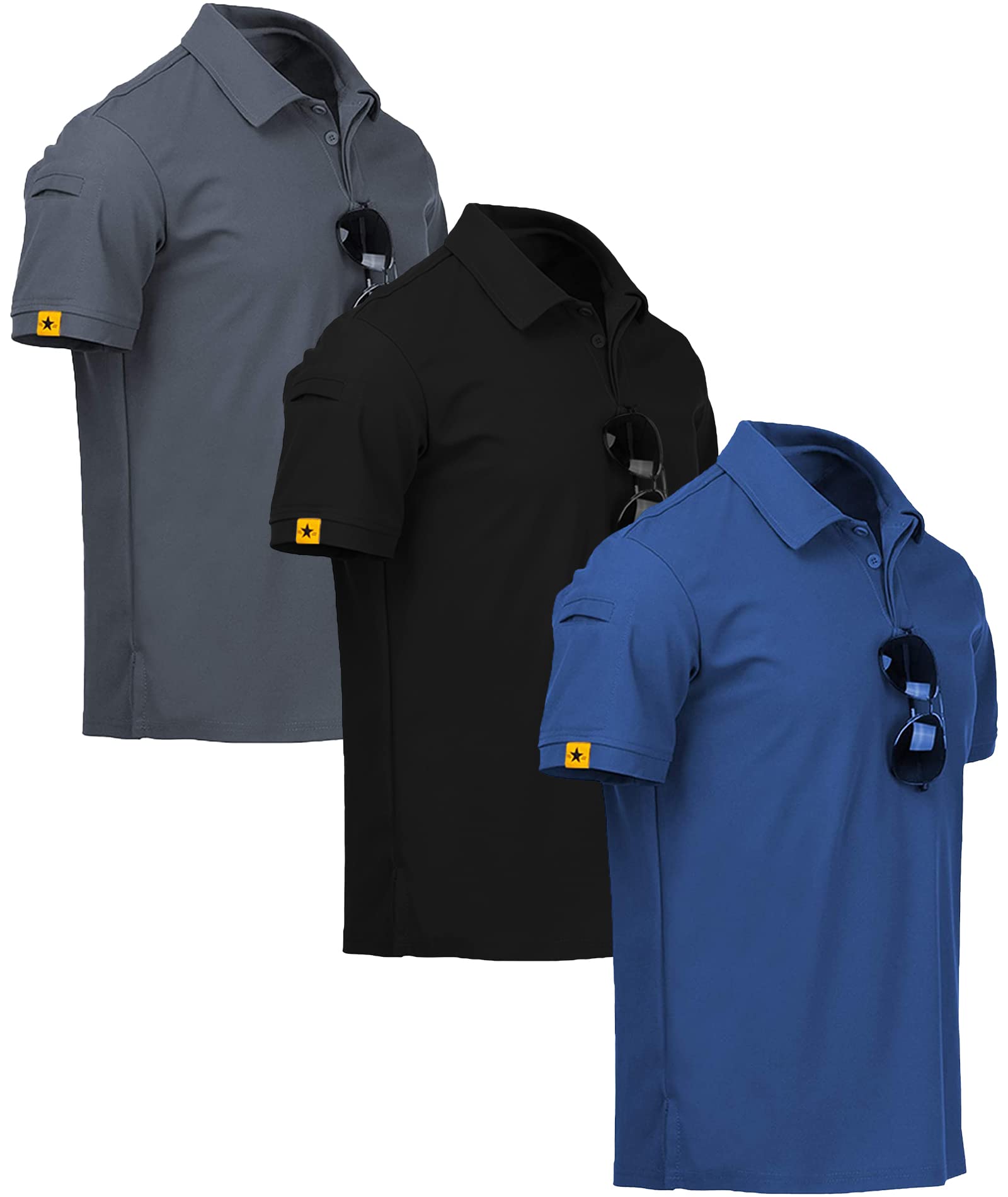 V VALANCH 3/4 Pack Polo