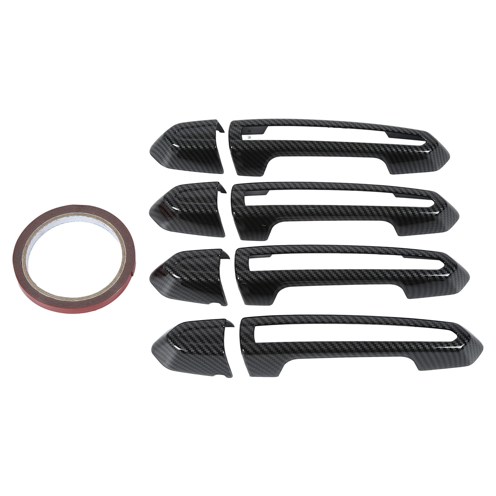 Garniture poignée de porte look sport carbone pour sublimer votre voiture au quotidien