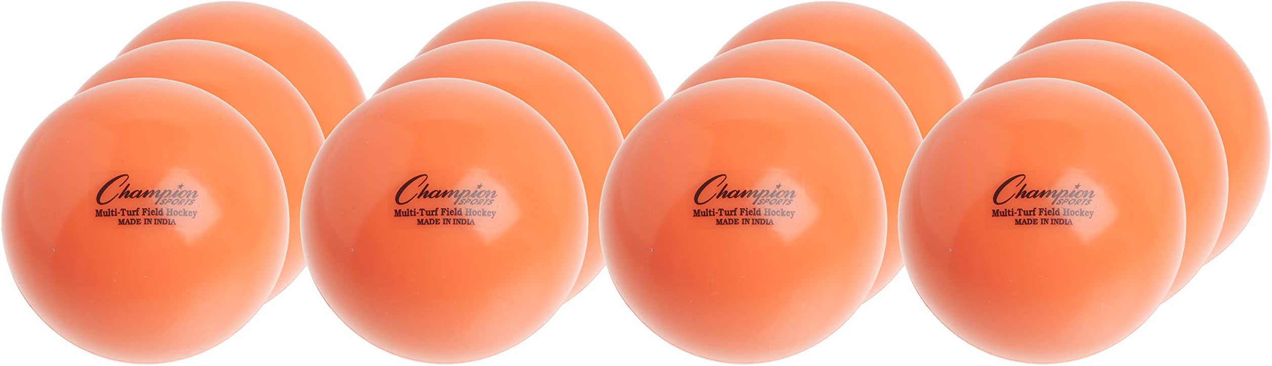 Field Hockey Practice Balls - 12 Pack in Multiple Colors