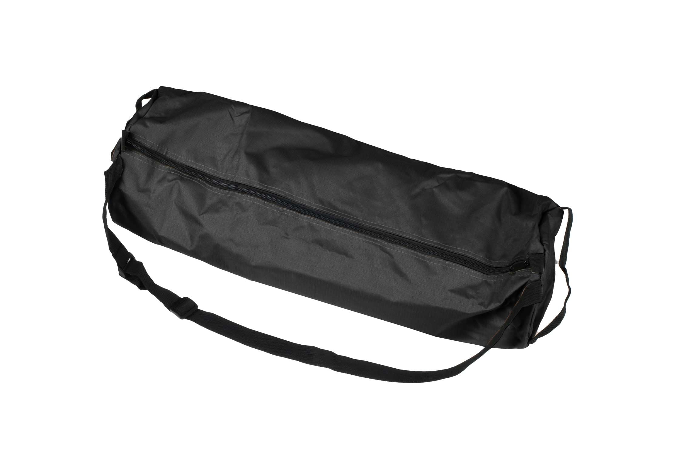 XL Feldbett, bis 150 kg belastbar, Aluminiumgestell, mit Transporttasche, stabil & leicht, für Camping, Gäste & Outdoor, schwarz