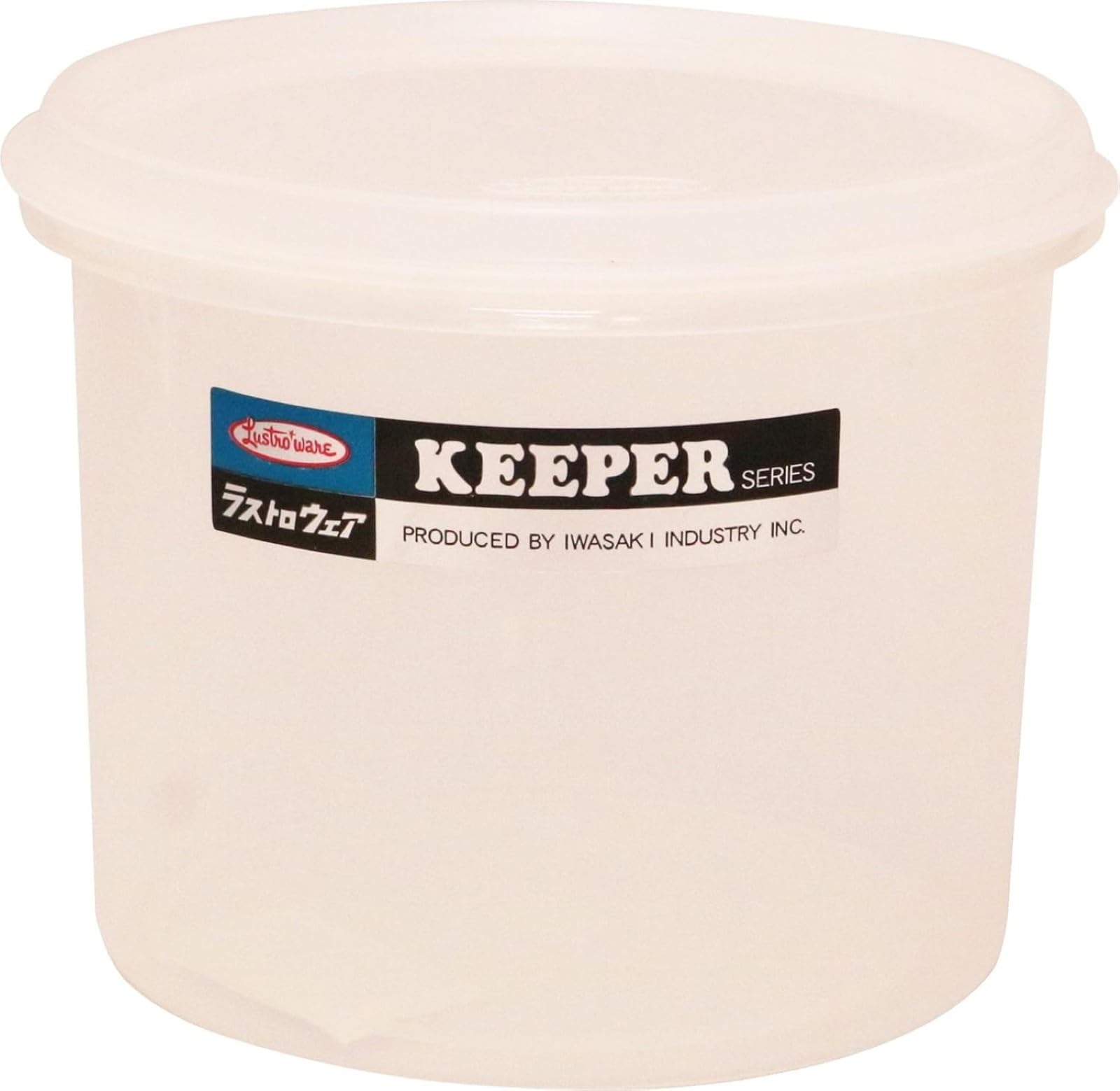 Lucky Star Storage Container Natural keeper round keeper 880ml (Small) B – 313 N