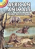 African Animals Sticker Activity Book (Dover Little Activity Books Stickers)