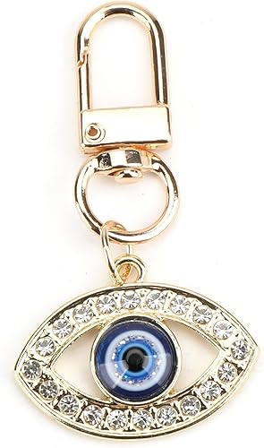 Miniatura 6 de Evil Eye Keychain,Evil Eye Bag Charm for Protection & Good Luck,Christmas Halloween Birthday Gift for Women Men Oro,2-Oro,plateado,2-plateado,3-Oro
