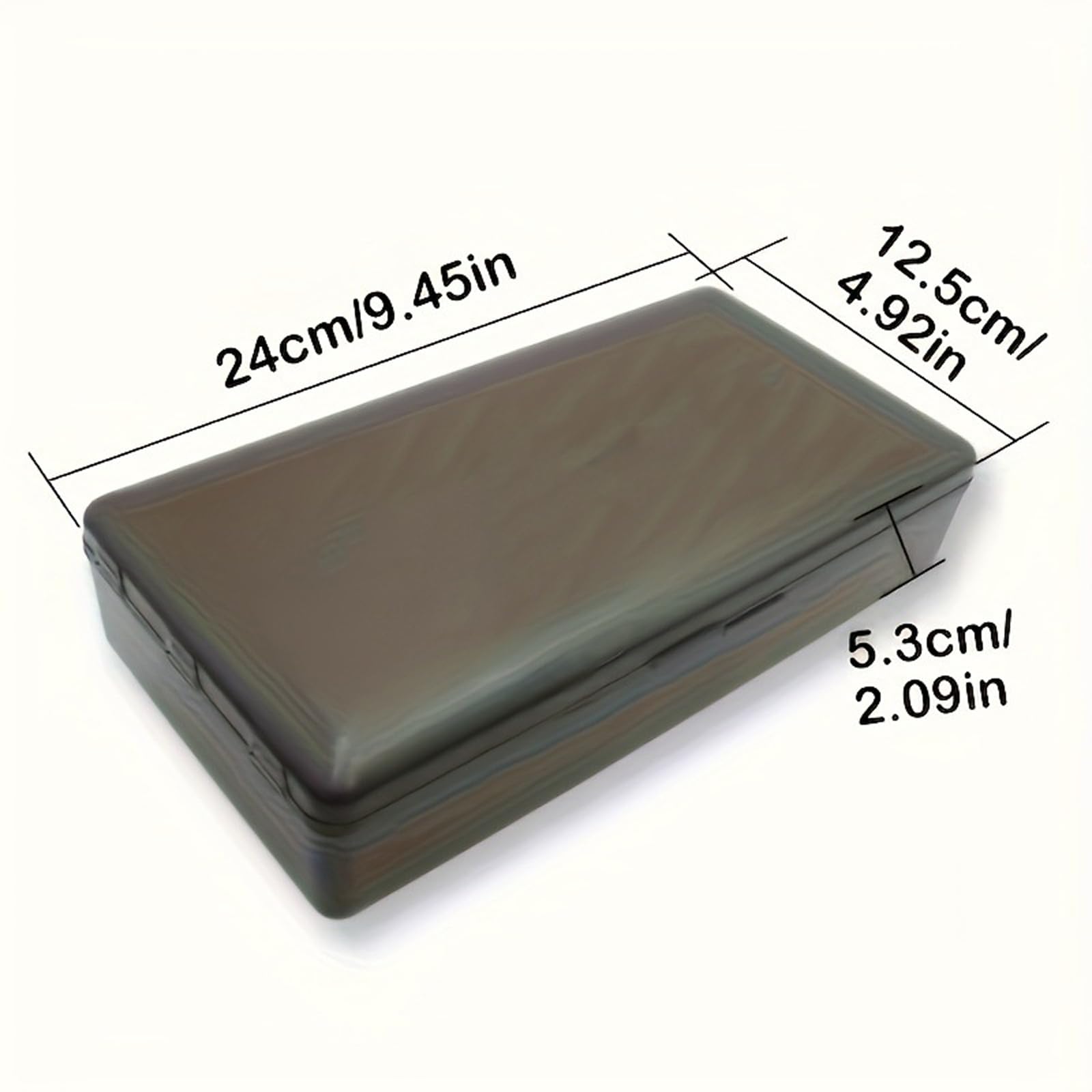 Caja de aparejos de pesca con pasador de aparejo, caja de almacenamiento de aparejos de pesca, contenedor de accesorios de pesca, caja de almacenamiento fácil de transportar