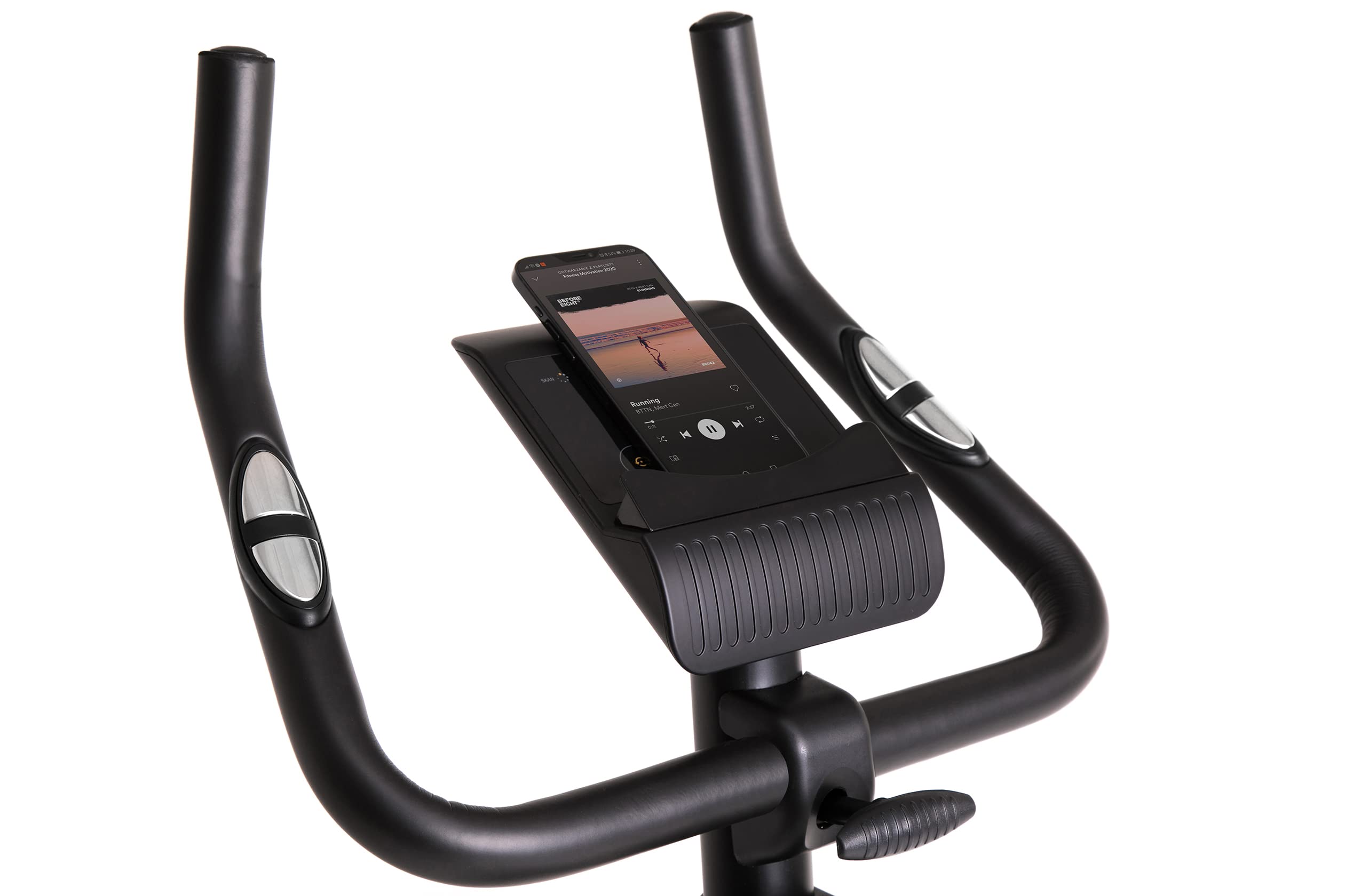 Zipro Heimtrainer Fahrrad Boost, Ergometer Fitnessbikes, Magnetisches Fahrradtrainer, Ergometer Fahrrad bis 120kg, Indoor Bike, Trainingsfahrrad für zuhause, Fahrradergometer Batteriebetrieben