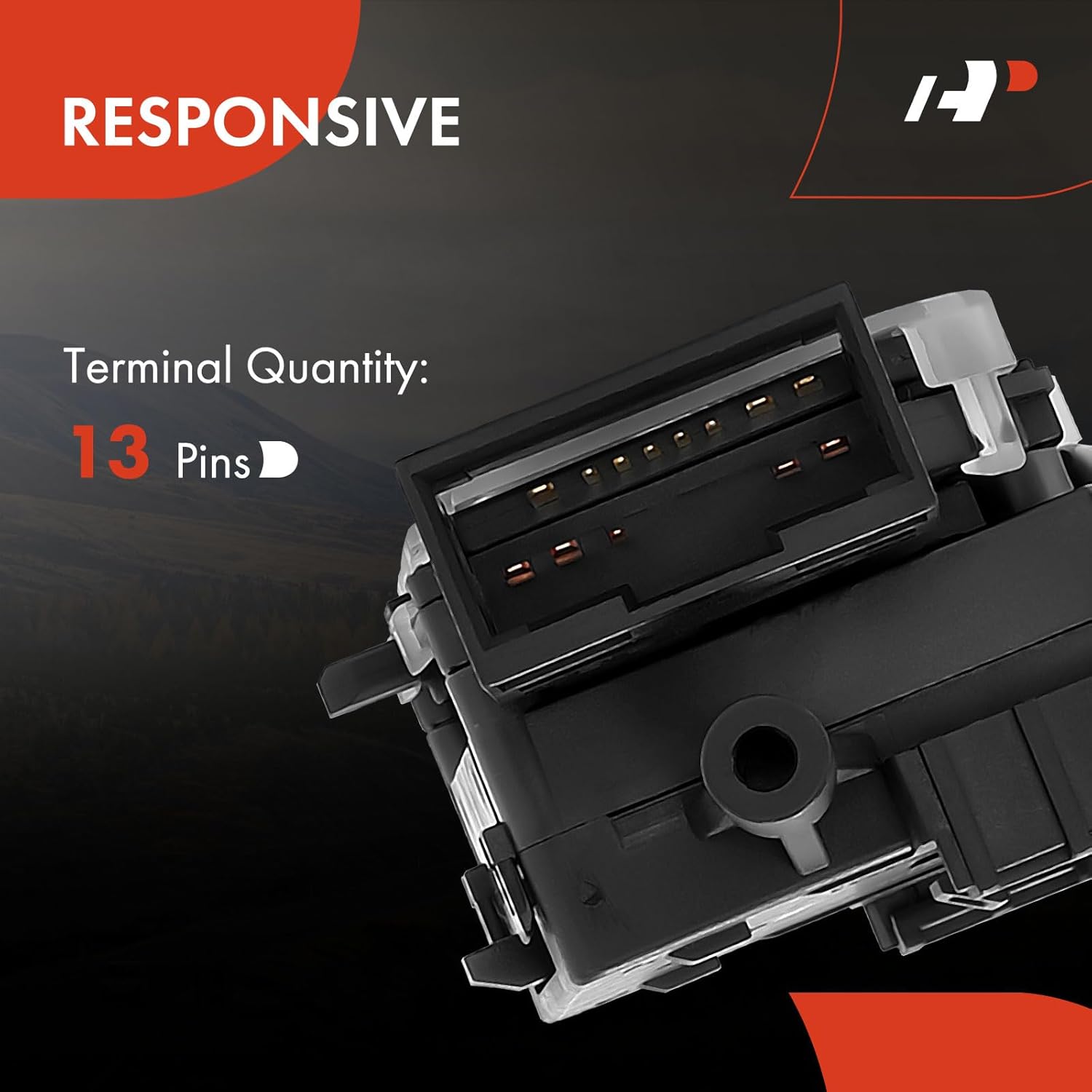 A-Premium Turn Signal Switch, Headlight Dimmer (Auto), Parking Fog Light Multifunction Switch Lever Compatible with Kia Optima 2006 2007 2008 2009 2010 2011