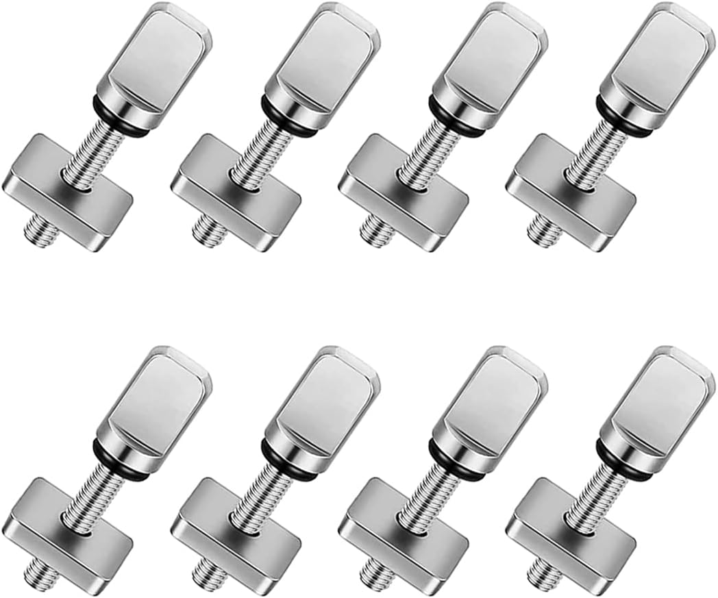 Longboard Sliding Fin Lixada Surfboard Fin Screw & Plate Kit - 3 Sets - View #13