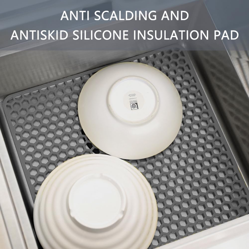 Nofaner Tapis Evier Cuisine, Tapis Egouttoir Vaisselle, Tapis De