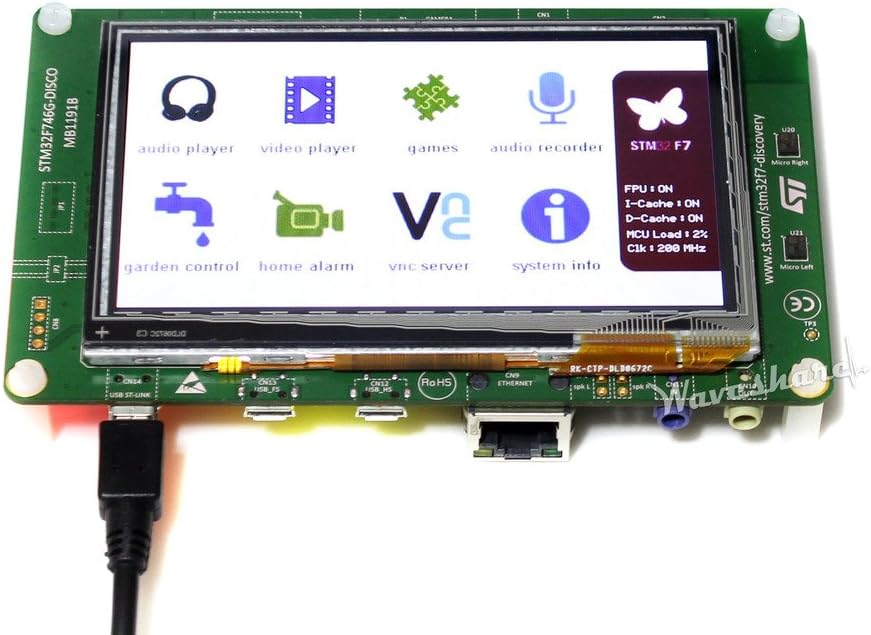 Waveshare 32F746GDISCOVERY Discovery Kit with STM32F746NG MCU