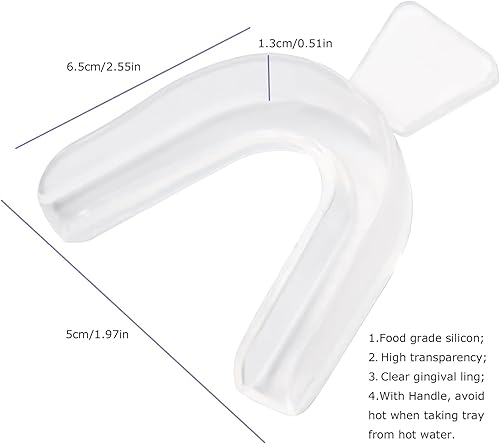 Miniatura 6 de Kits de blanqueamiento dental, bandejas de dientes, bandeja de dientes termoformable, bandeja de dientes para blanquear la boca, cuidado bucal,