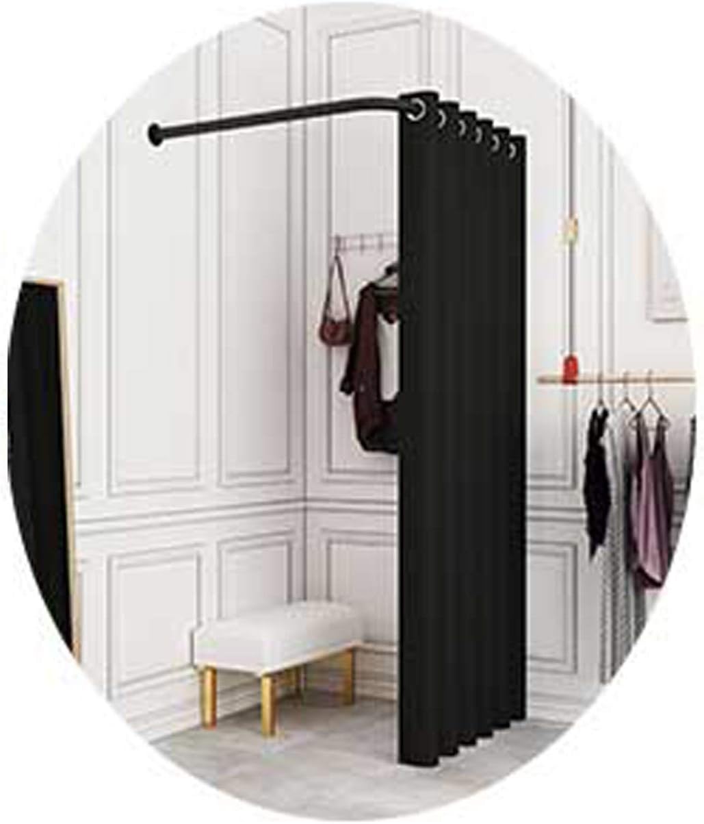 Lshaped Simple Fitting Room Curtain Private Curtain Board Dressing