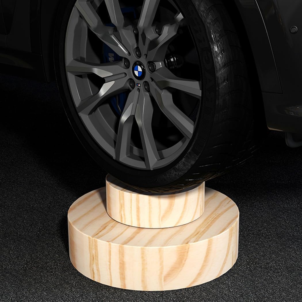 Wood Bed Furniture Riser Wood Furniture Risers Pack of 4 Multiple Sizes for Sofa Chair Desk Bed(7 x 5mm)