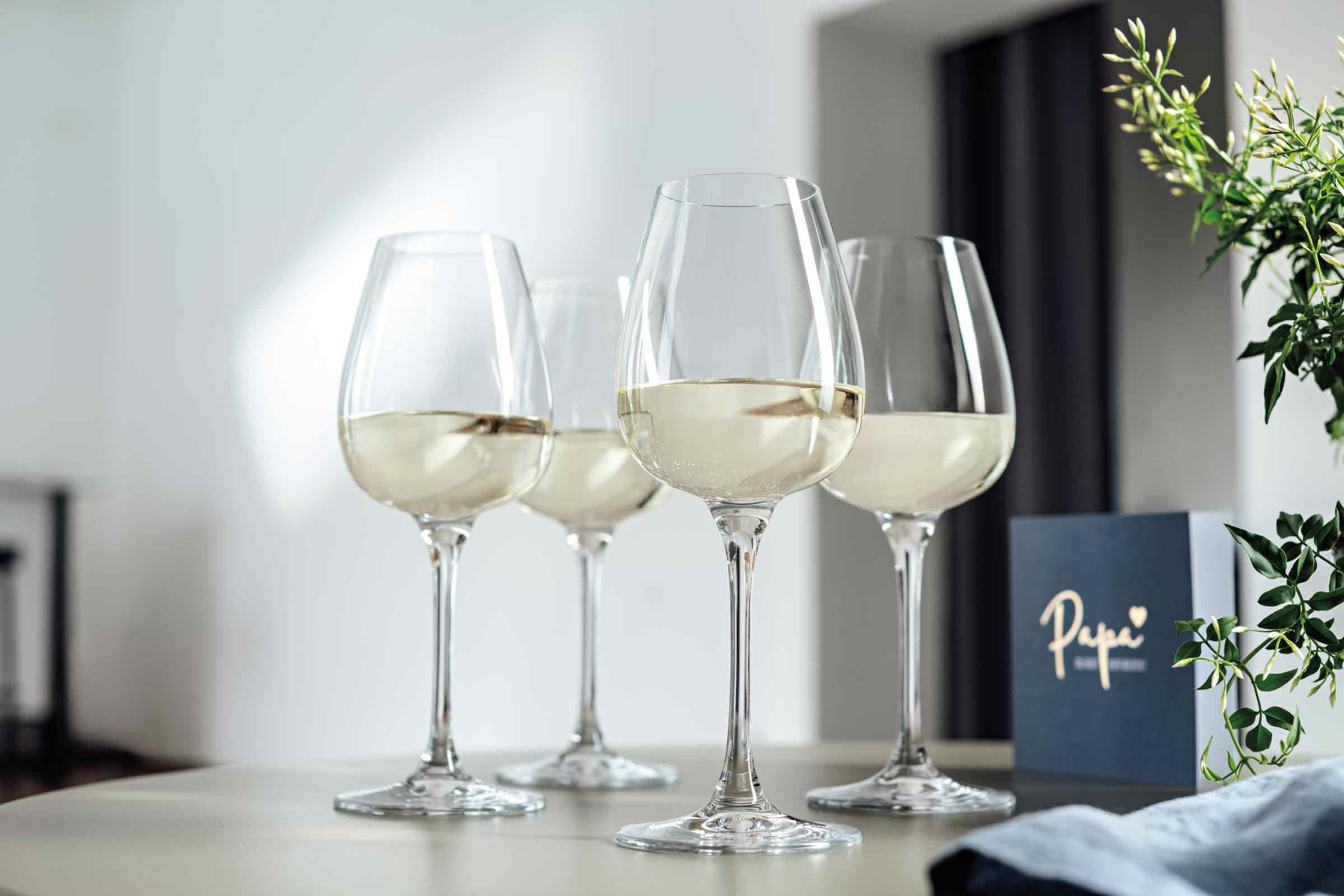 Villeroy & Boch Purismo Wine - Juego de 12 copas de vino tinto, copas de vino blanco y vasos de agua para 4 personas, apto para lavavajillas, transparente