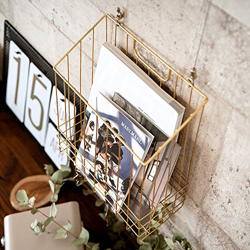 Amazon｜バスケット かご 収納 ファイルボックス a4 マガジンラック