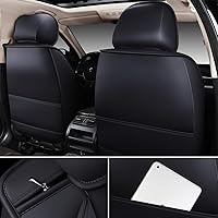 Vista 3 de OASIS AUTO Juego completo de fundas para asiento de automóvil, cojín de piel sintética impermeable de alta calidad, accesorios universales para SUV