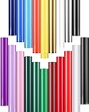 Permanent Vinyl - 20Pack Adhesive Vinyl Sheets Assorted Colors, Permanent Bundle, 12