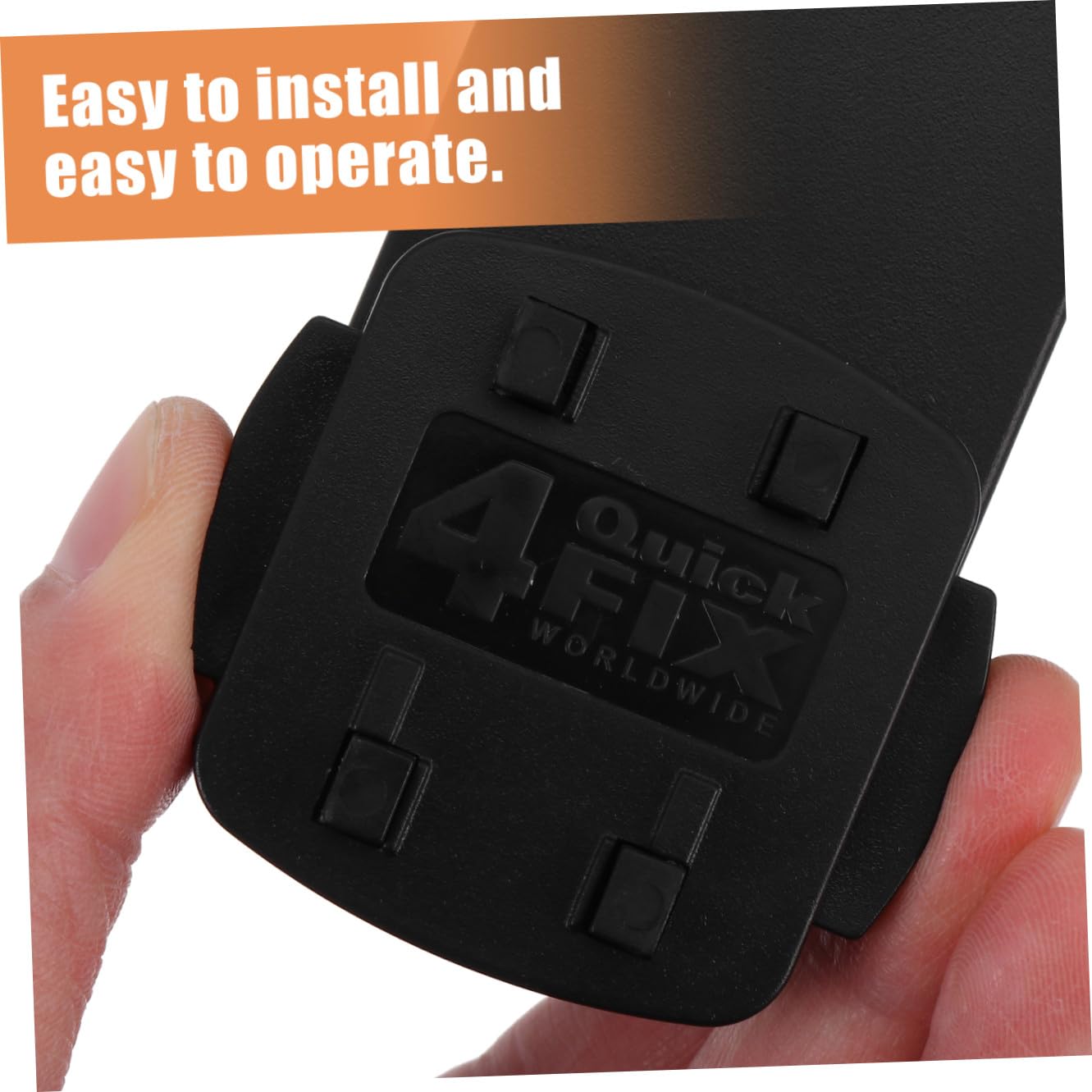 Support D'appui-tête pour Tablette de Voiture Noir Abs Silicone