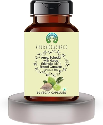 Miniatura 2 de Extracto de Triphala 500mg - 60 cápsulas vegetarianas  Extracto de Amla, Baheda y Harad   Todo natural  100% vegano  Sin gluten  Certificado GMP.