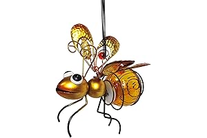 Honeybee Solar Lantern Garden Decor: A Radiant Embodiment of Nature's Charm