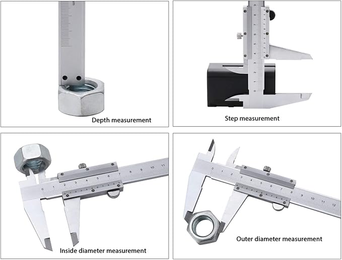 Calibrador Vernier de Precisión Alta 0-300mm miniatura 4