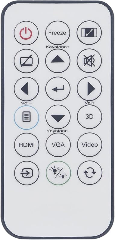 HR21G-YHGD01 Replacement Remote Control Compatible with Optoma Projector | EH331 EH334 EH335 S331 X340 X341 W330 H114