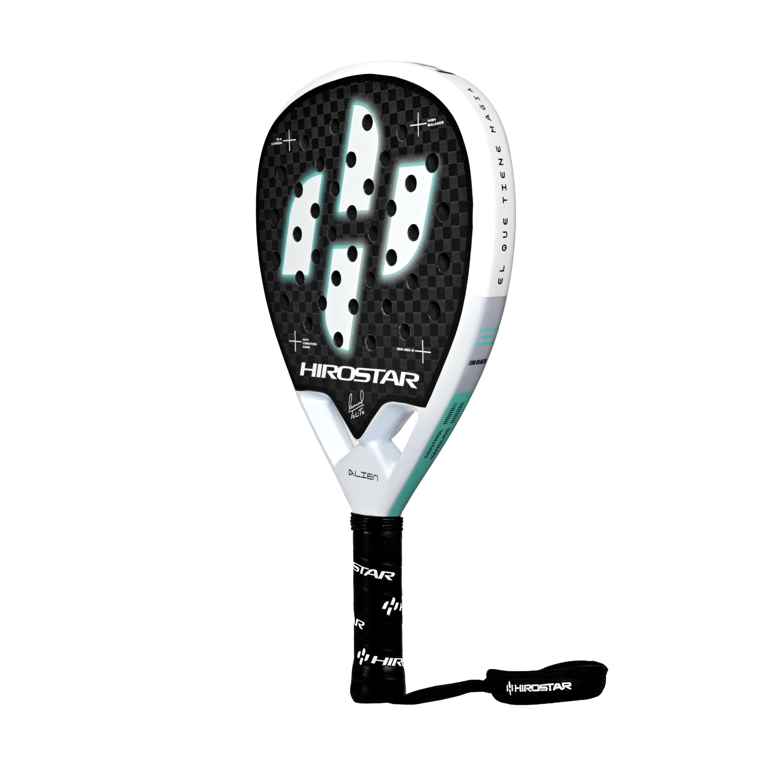 Racchetta Padel Alien 2025 | Racchetta da Padel Con Forma a Diamante, 100% Carbonio 12K, Bilanciamento Medio/Alto, Peso 365g - 380g