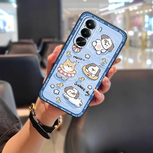 Phone Case Compatible with Realme P4X 5G, Dirt-resistant Full wrap protective Waterproof Soft case Anti-knock Cute Shockproof Ca