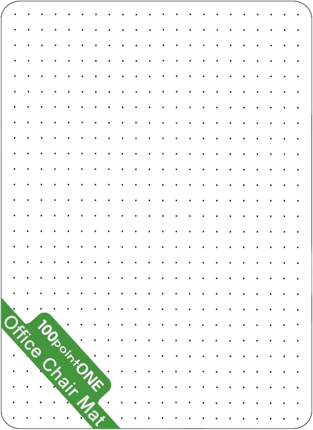 Office Chair Mat for Carpet - Clear Thick Desk Chair Mat for Carpet Plastic Floor Mats for Rolling Work and Gaming Chairs with Studs for Low Pile, Flat and No Carpeted Floors