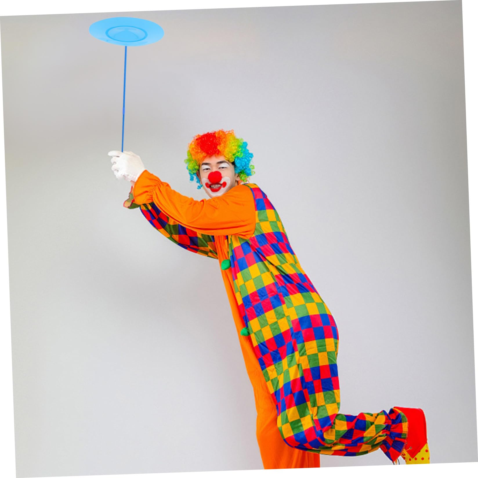 Lot De 2 Assiettes De Jonglage avec Bâtons Kit Jonglerie pour Adultes Et Enfants Spectacle Jeu De Loisir Facile À Apprendre 10.04 Pouces