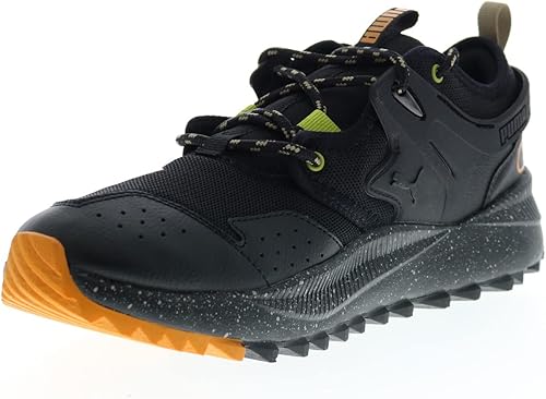 PUMA - Zapatos Pacer Future Trail para hombre, Talla 7.5 M US, Color Puma BlackPuma BlackOrange Brick, Negro -