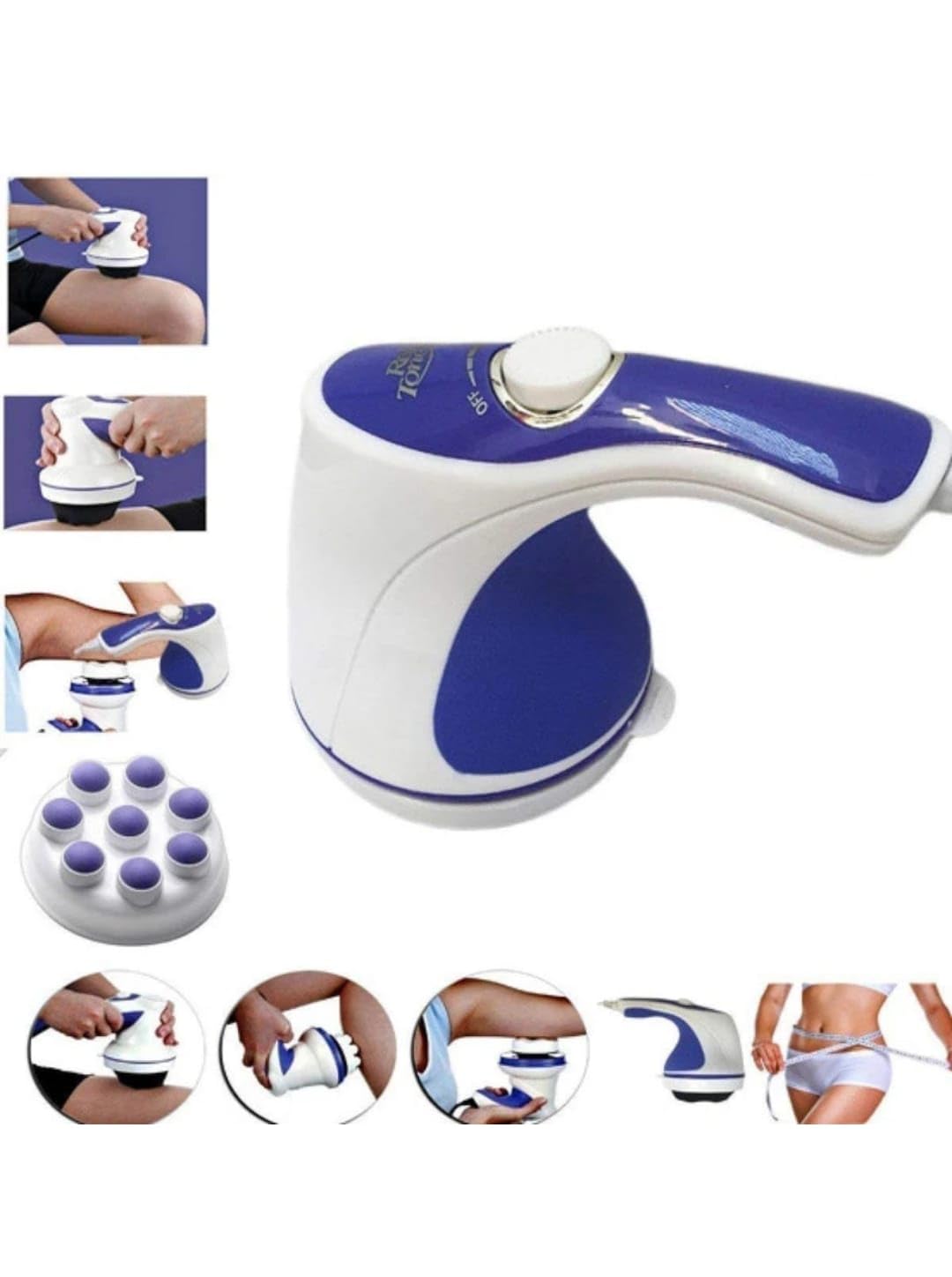 Feeeltript Electric Full Body Massage for Pen Relief and Relaxation | Handheld massage with several heads for back, neck, legs and weapons Feeeltript Electric Full Body Massage for Pen Relief and Relaxation | Handheld massage with several heads for back, neck, legs and weapons