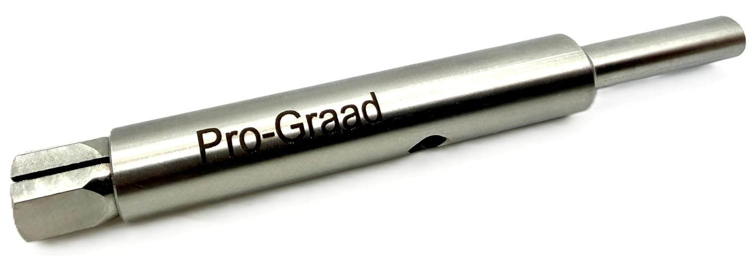 4" Long Reach Heavy Duty 1/4" Collet Extension Tool – Carbide Burr & Bit Holder for Die Grinder – Extended Reach for Engine Porting, Precision Grinding, Auto & Industrial Use