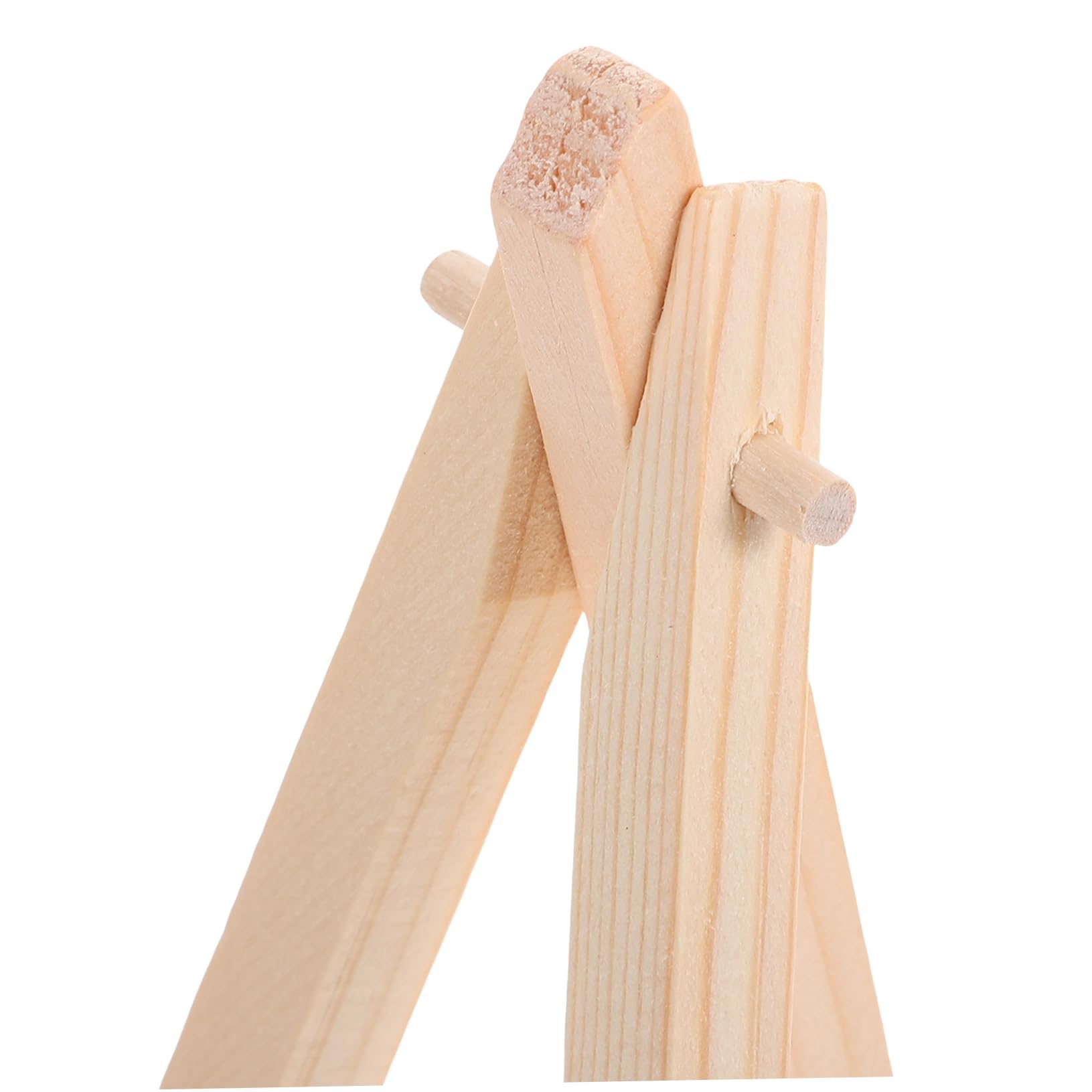 NUOBESTY 36piezas Caballetes Pequeños Decorativos Para Pintura Soportes Triangulares Para Manualidades y Proyectos De Arte Lienzos De Accesorios De Pintura Para Estudiantes De Arte