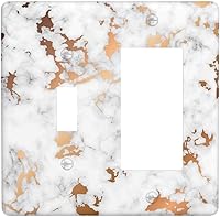 Vista 74 de Funky Retro Vintage 70s 60s Boho Hippie Hongo Botánico Floral 2 Gang Interruptor de luz de palanca doble Placa de pared Cubierta de toma