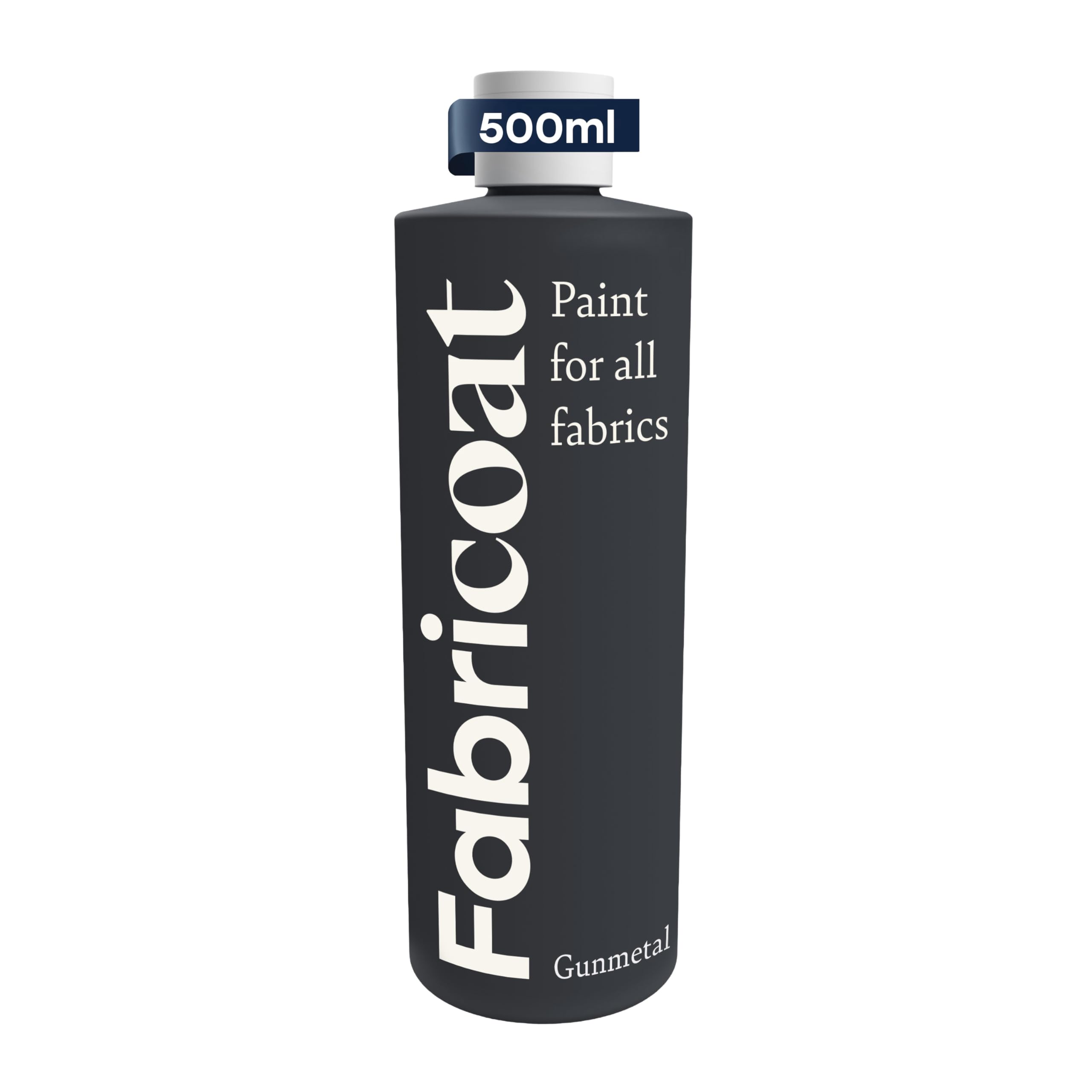 Fabricoat Fabric Paint &amp; Upholstery Dye, Gunmetal, Flexible Finish