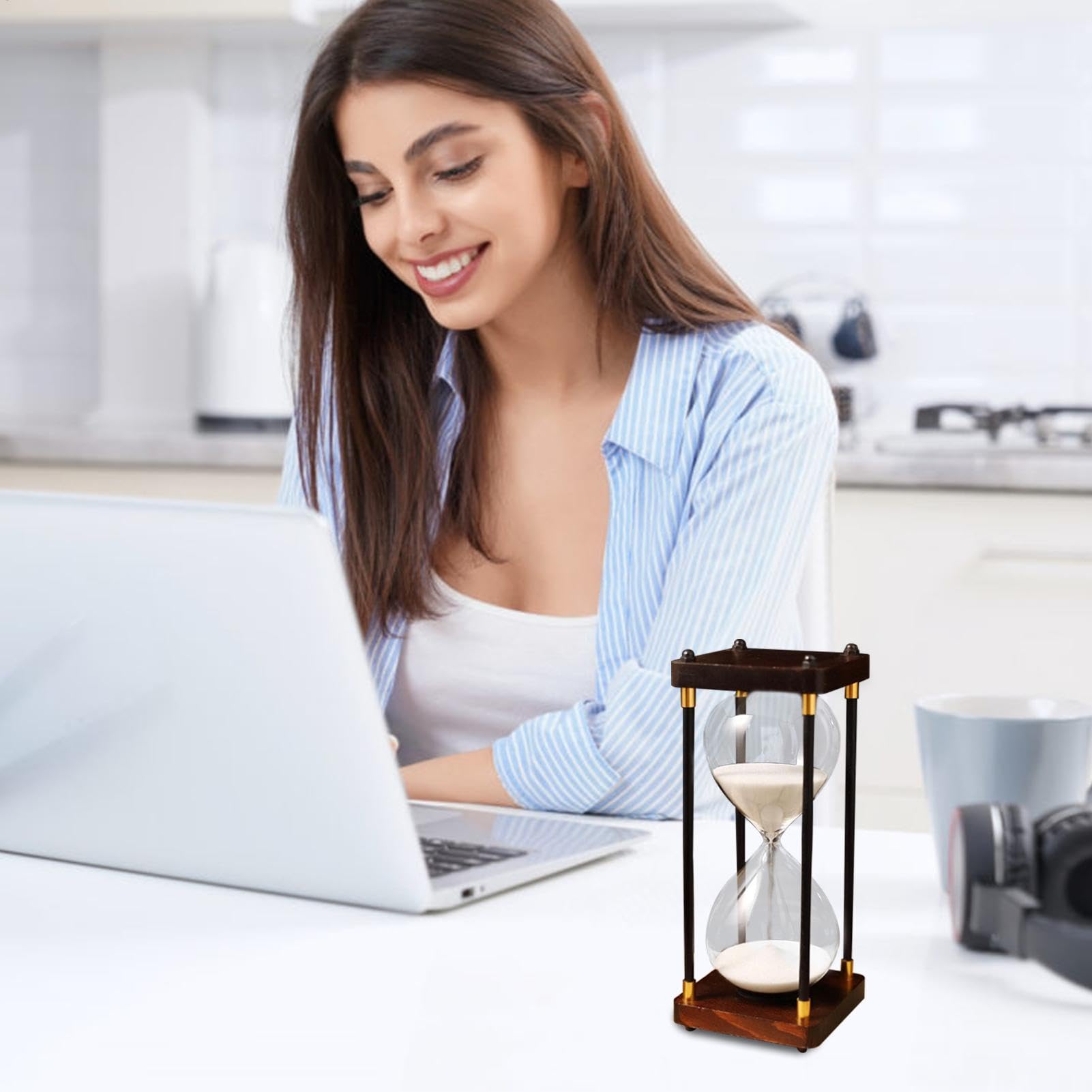 Vintage, Reloj de de 60 Minutos Temporizador de Elegante