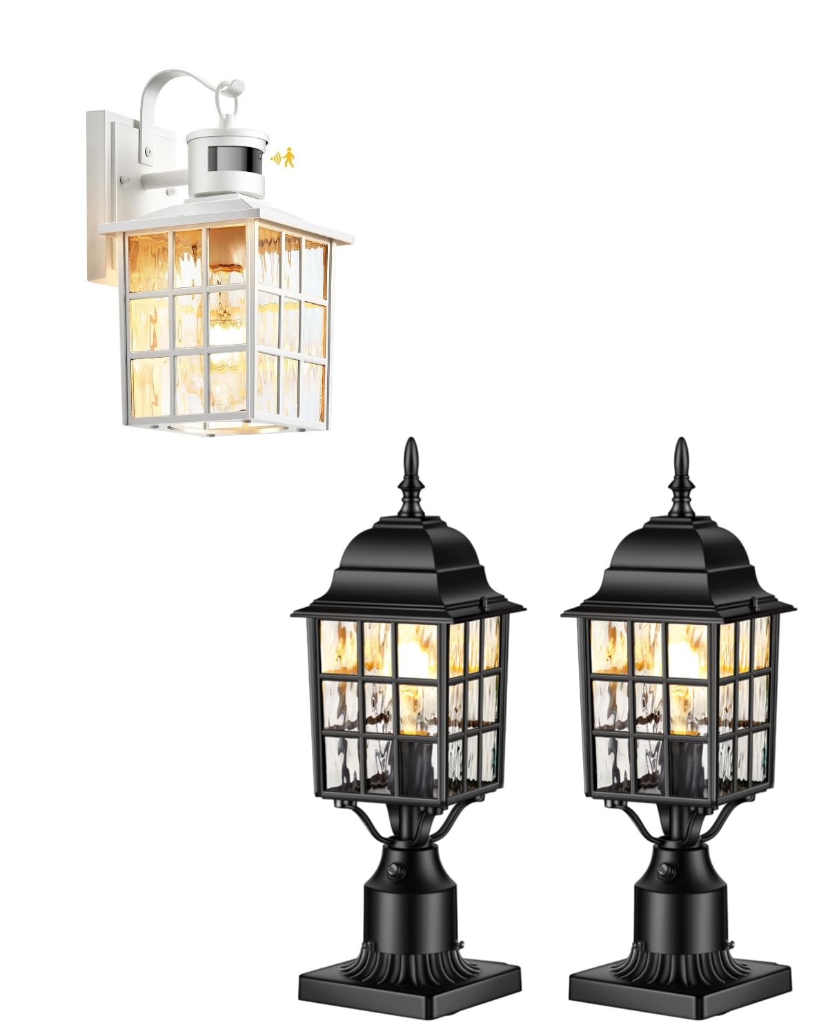 VIANIS Outdoor Post Light with weather resistance features