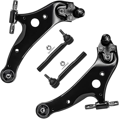 Miniatura 51 de Detroit Axle - Kit de brazos de control frontal RWD para Chrysler 300 Dodge Challenger Charger Magnum, 2 brazos de control superiores 2 rótulas
