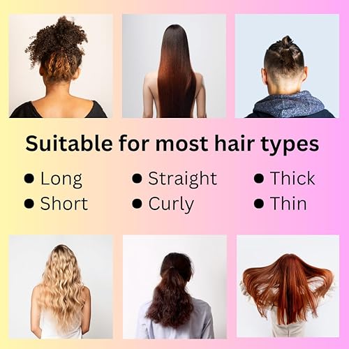 Miniatura 2 de XOEXCHANGE - 50 ligas elásticas para el cabello sin costuras, sin daño, bandas para el cabello para mujeres, hombres, niñas, niños, unisex, para