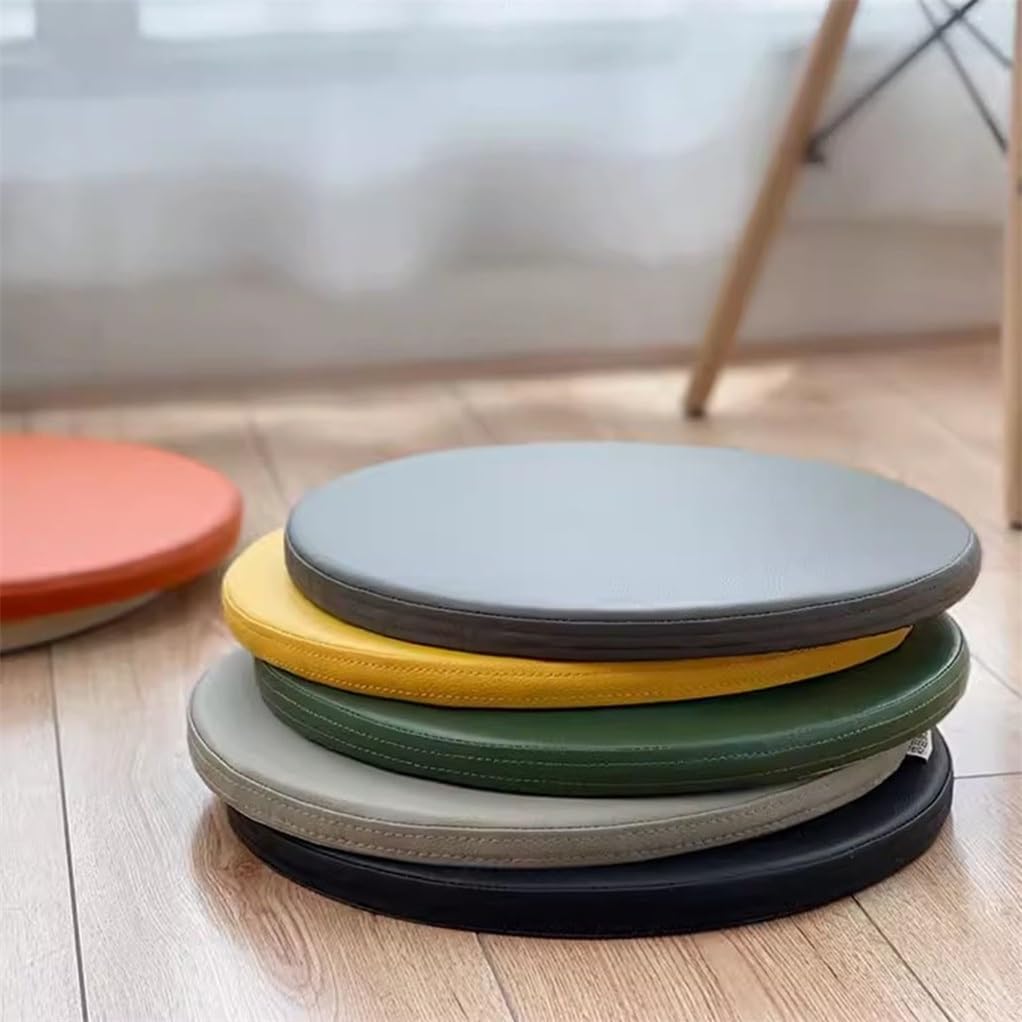 Poduszki na krzesła do jadalni, nowa skórzana poduszka do siedzenia, 30 x 30 cm, 35 x 35 cm, 40 x 40 cm, 45 x 45 cm, z pianki z pamięcią kształtu, do wewnątrz i na zewnątrz, antypoślizgowe
