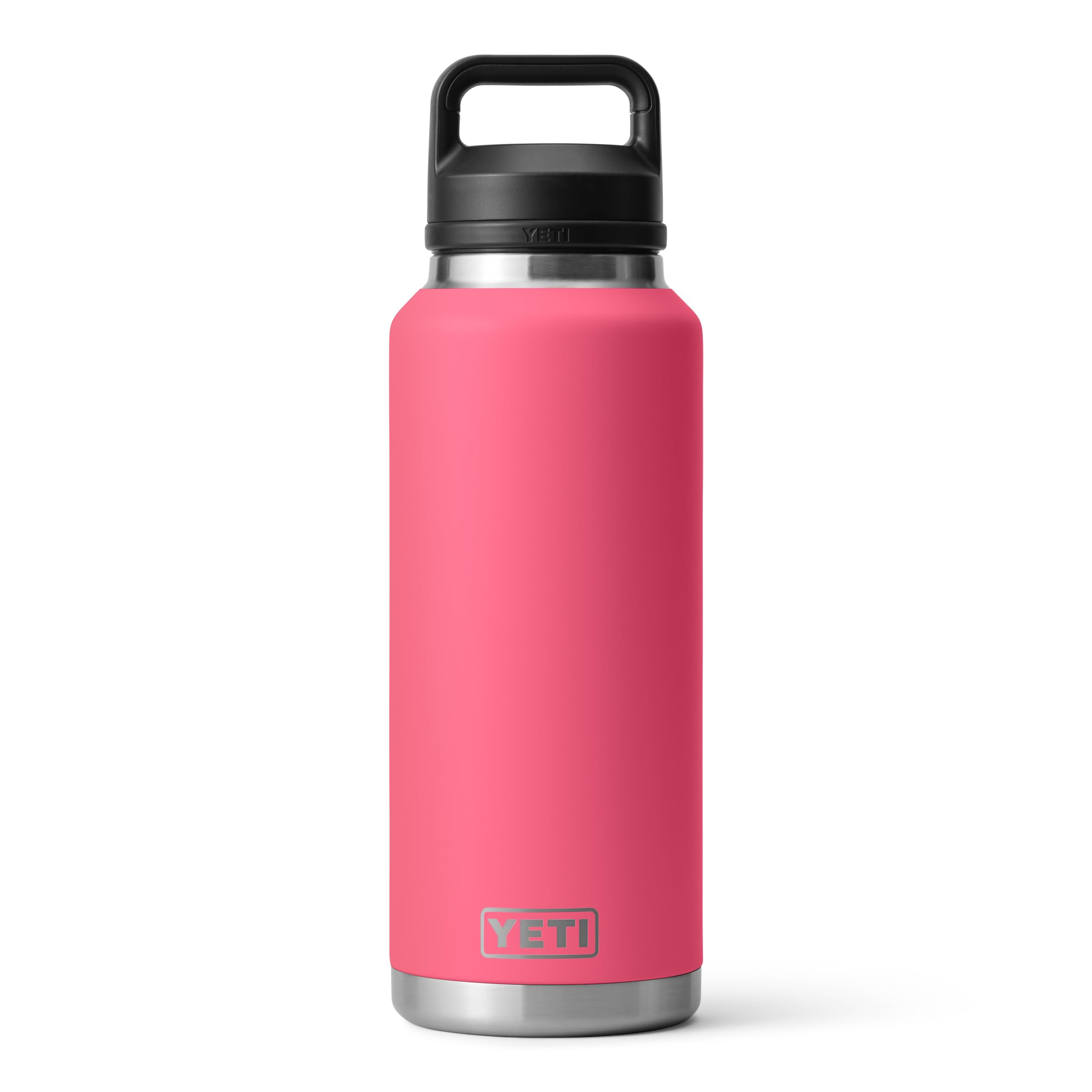 Rambler 46 oz Bottle, Leakproof, Vacuum Insulated, Stainless Steel with Chug Cap, Tropical Pink