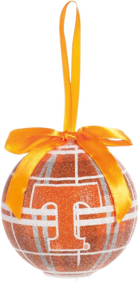 Team Sports America 100mm LED Ball Ornament, University of Tennessee