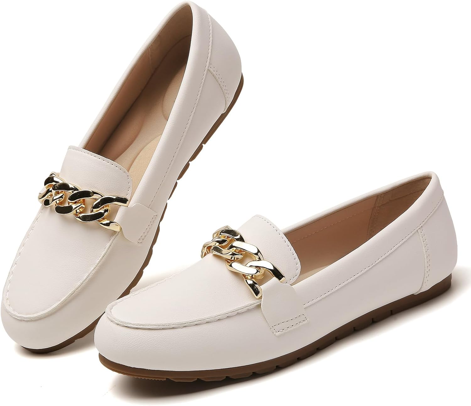 Tilocow Loafers for Women Comfortable Flat Casual Slip On Shoes Leisure Bussiness Work Ladies Shoes Lightweight Walking Flats with Arch Support - Image 7