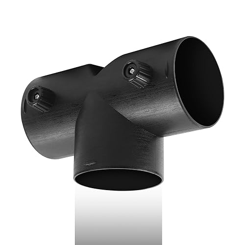 Miniatura 8 de Conductos de tubo de calentador automático de 2.953 in, kit de ventilación de salida de aire caliente con rama en Y, manguera de ventilación para