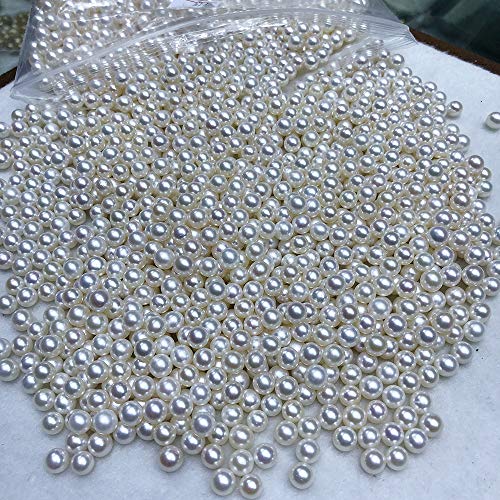 Sooyee Art Faux Pearls 1700-Pcs Loose Beads No Hole 1.1 Lbs (8Mm,Ivory) For Vase Fillers, Table Scatter, Wedding, Birthday Party Home Decoration #TOP7