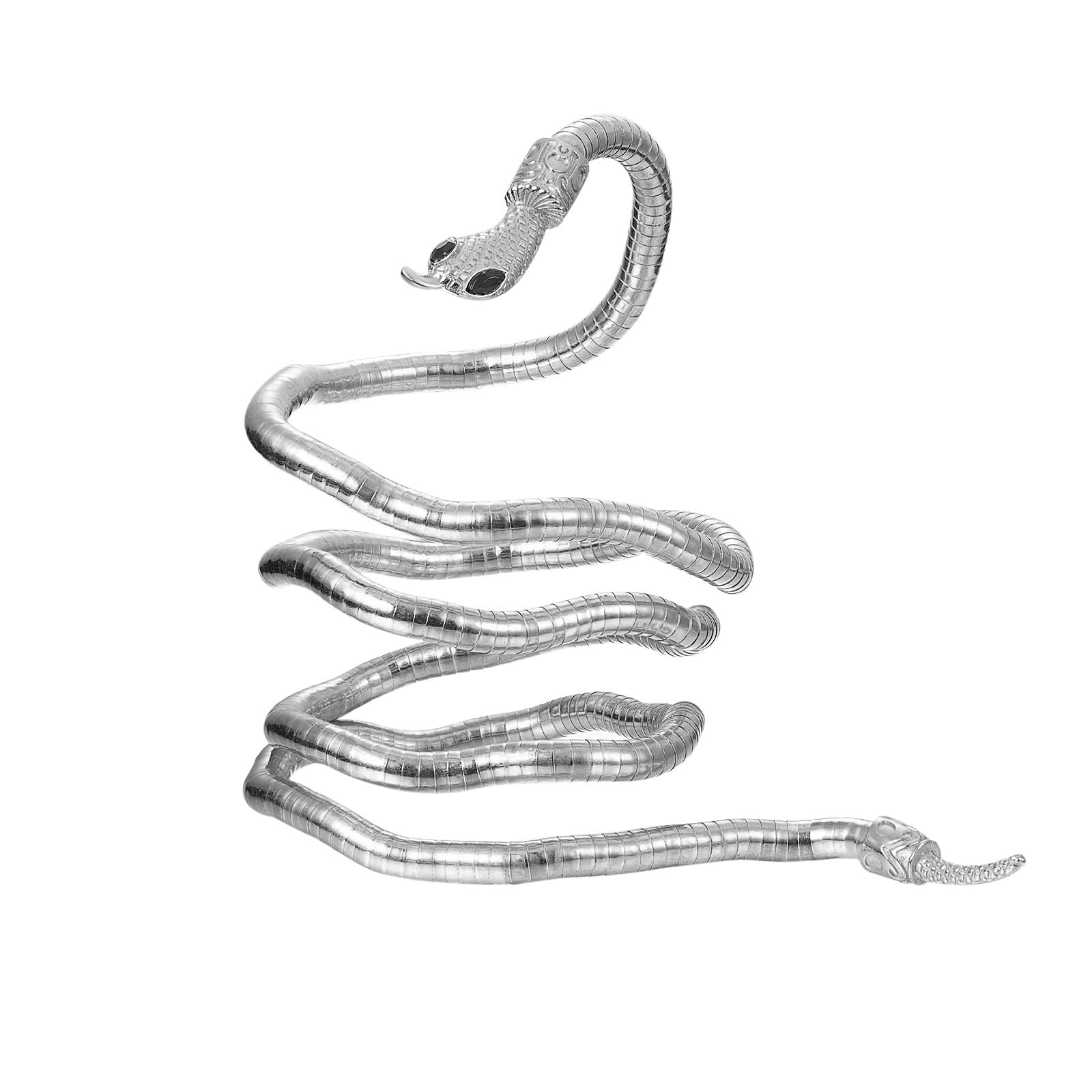 Pulsera Serpiente Pulsera Estampado Serpiente Snake Necklace Brazalete Serpiente Ajustable Collar Pulsera Flexible Brazalete Mujer Animales Halloween Pulsera Pulsera Abierta Serpiente Vintage