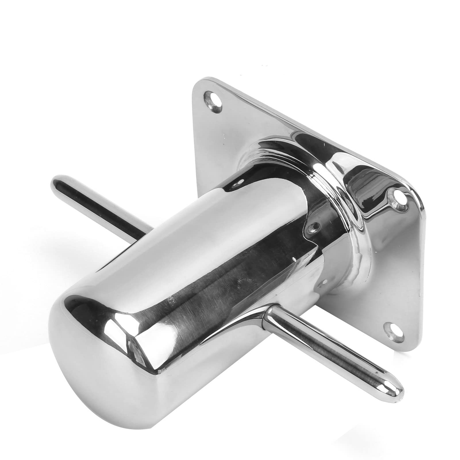 Bitta di ormeggio singola in acciaio inox 316 lucido Cleat marino resistente per barca, yacht e molo (120MM)