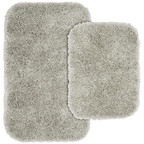 Garland Rug Serendipity Beige Taupe 2 Bath Rugs (17"X24", 21"X34")