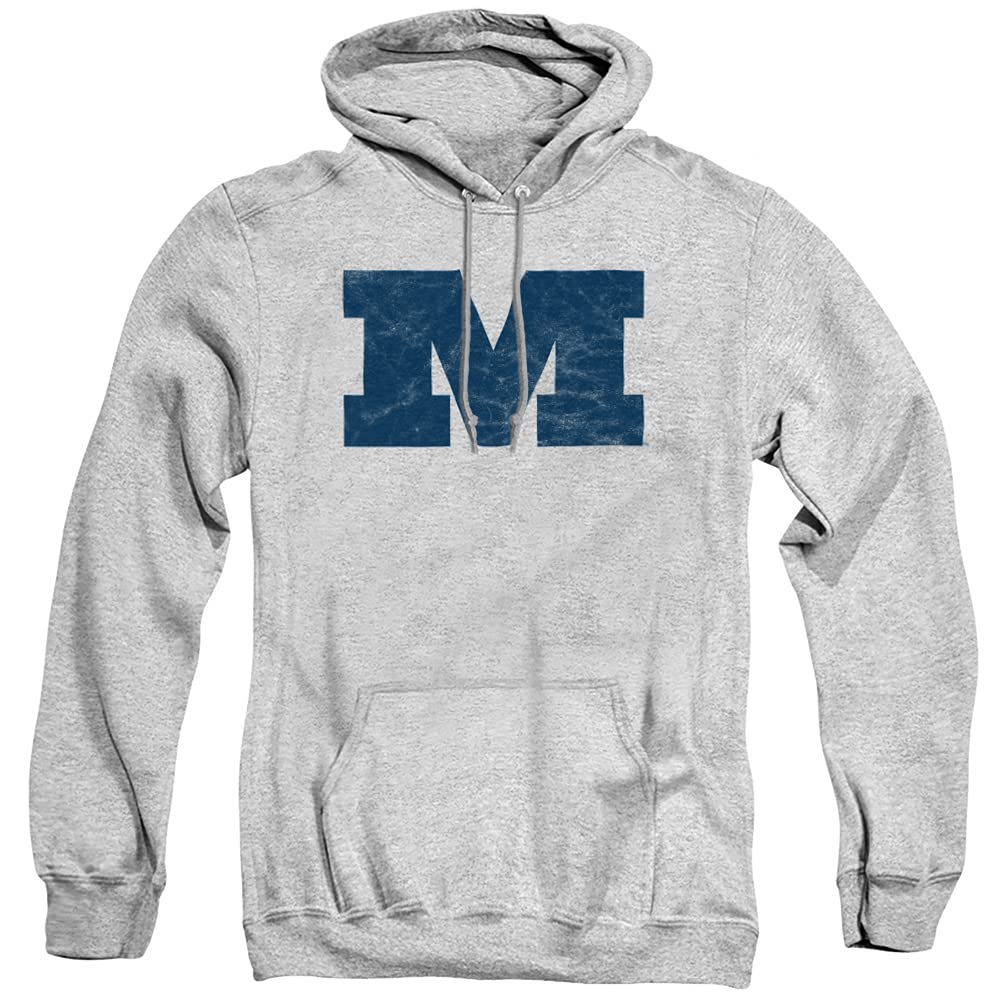 LOGOVISION Official Collegiate Distressed Primary Logo Adult Pullover Hoodie Collection — view 315