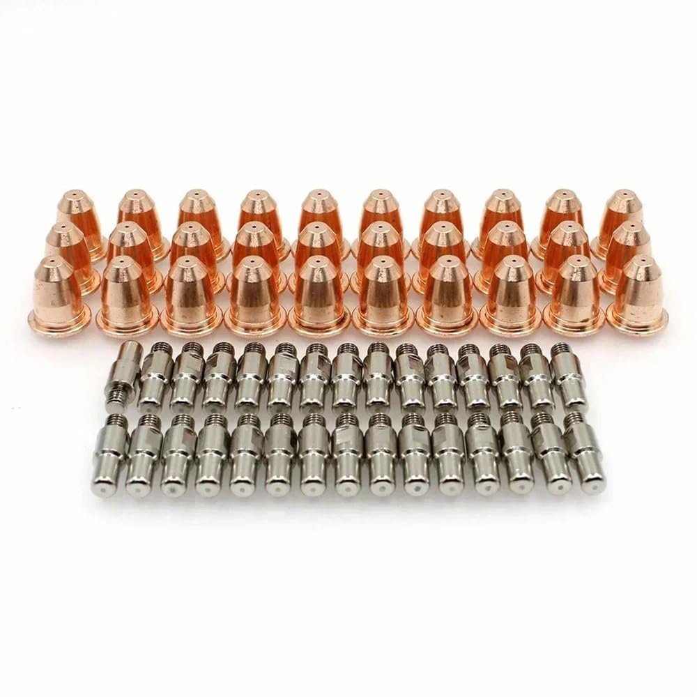 Pointes de plasma S45 électrode PD0116-8 et buse PR0110 pour torche 91814 à haute tolérance